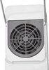 Mini Air Heater, Desktop Electric Warmer with Rotatable Bracket, Quick Heating for Home Office (Cyan)