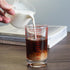 BCnmviku 4 Ounce/120ML Heavy Espresso Measuring Cup Shot Glass, Black Line (1, Red)