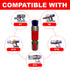 Dyson V7 V8 V10 V11 V15 Vacuum Accessories & Attachment - Traceless Dust Brush, Dryer Vent Cleaner Kit, Flexible