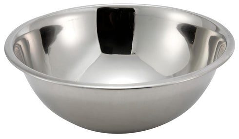Winco 5 Quart Heavy-Duty Mixing Bowl, Stainless Steel