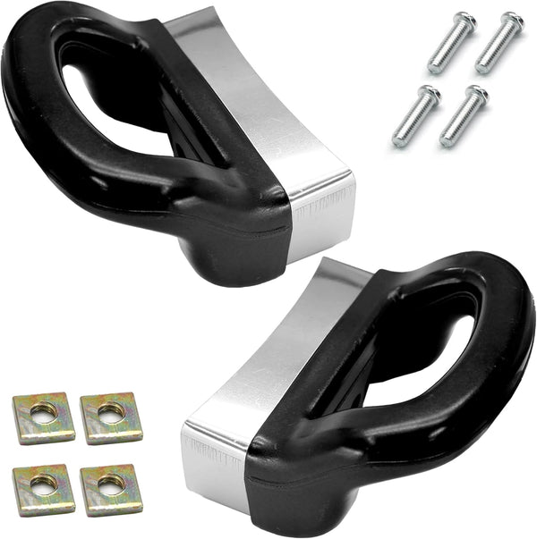 2pcs Pot Handle Replacement, Universal for Sauce Pot, Cooker, Steamer, Pressure Pan Short Side Handle (1 or 2-Hole