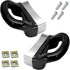2pcs Pot Handle Replacement, Universal for Sauce Pot, Cooker, Steamer, Pressure Pan Short Side Handle (1 or 2-Hole