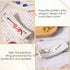 CRASPIRE 4Pcs Japanese Chopstick Holder - Flower Blossom Porcelain Rest for Countertop Tableware Home Ornaments