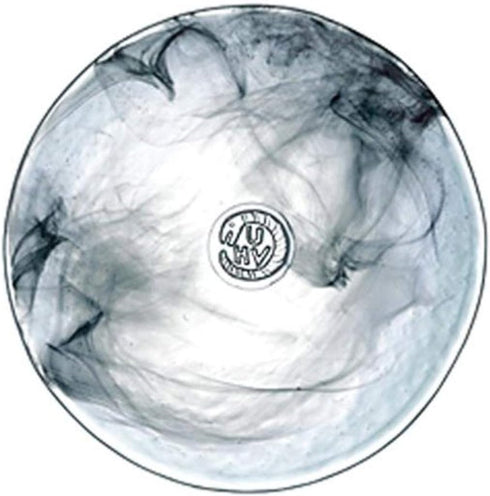 Mine Black Decorative Plate, 7.9" Diameter