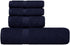 Cotoniche Set 4 100% 1 (28" 56"), 1 (16"x28") 2 (12"x12") Extra Soft Bath Towels of - Soft & Absorbent Cotton, Hotel