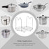 Steamer Rack Trivet with Handles for Instant Pot Accessories 3 Qt 5 Quart, Pressure Cooker Wire Steam Rack