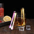 Mini Serving Tongs, Stainless Steel Small Utensils, Ice Tongs, Sugar Tongs, 4.8" (Rainbow Color)