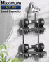 YASONIC Shower Caddy Hanging, Never Rust Shower Organizer Hanging, Aluminum Shower Racks for Inside Shower with Hooks