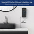 AIKE Wall-Mount Automatic Liquid Soap Dispenser 27oz Large Capacity Matte Black Model AK1205
