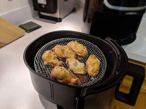 Air Fryer Racks for Gowise USA Airfryer, Ninja AirFryer Accessories, Fit 4.2QT - 5.8QT Air Fryer, Oven, Pressure Cooker
