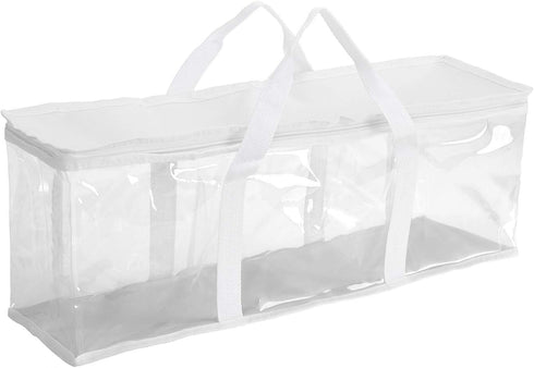Fasmov White DVD Storage Bags, Hold up to 160 DVDs (40 Each Bag), Set of 4