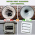 Sealegend 2 Pieces Dryer Vent Cleaner Kit with Lint Brush Vacuum Hose Attachment for Power Washer and Dryer Vent