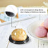 EchoDone Clear Plastic Mini Cupcake Boxes, 50 Pack Muffin Pod Dome Container for Wedding Birthday Gifts