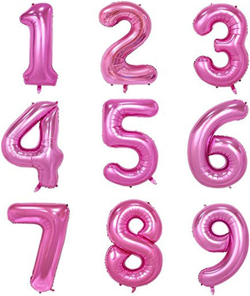 Tellpet Pink Number 2 Balloon - 40 Inch
