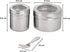 9 KSJONE Large Spice Container Masala Dabba With Compartments, Masala Box, Spice Container Box, Stainless Steel Spice
