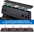 Hydream Stove Top Magnetic Shelf, 30 Inch Over the Stove Spice Rack, Black