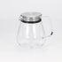 Kinto Stainless Unitea One Touch Teapot 720 Milliliter - Heat-resistant Glass with Stainless Steel Strainer (Japan