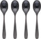 Cambridge 5011H7HCW02 Eliana Black Dinner Spoons, Set of 4