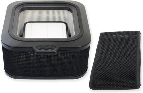 PUREBURG Replacement Filter Kit for Mila Air Purifier, H13 HEPA with 2 Filter Socks, Air Clean Dust VOCs Odor