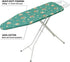 Ironing Board Cover and Pad Standard Size 15" x 54", Cotton with Scorch Resistant Thick Padding, Green+Flowers, 3 Pairs