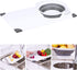 NiHome Over the Sink Cutting Board with Collapsible Colander, 2-In-1 Sink Drainer Board 11"x17.7" Anti-Slip Cutting Board and Detachable Draining Basket with Ergonomic Handle PP Plastic and TPR Rubber by NiHome