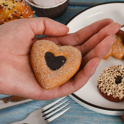 6 Fake Cookie Artificial Biscuits Chocolate Simulation Artificial Food Model Kitchen Decoration pcs