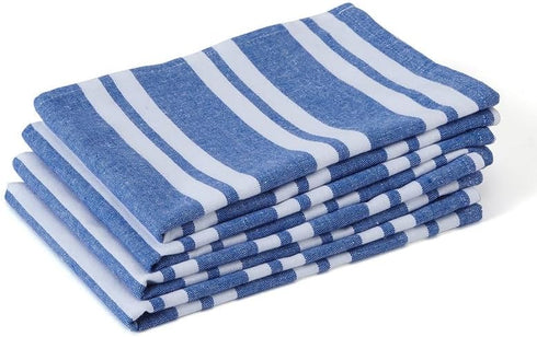 Encasa Homes Anti-Odour Kitchen Dish Towels, 18 x 28 inch (4 Pc Set) for Quick Drying and Cleaning, Eco-Friendly Cotton