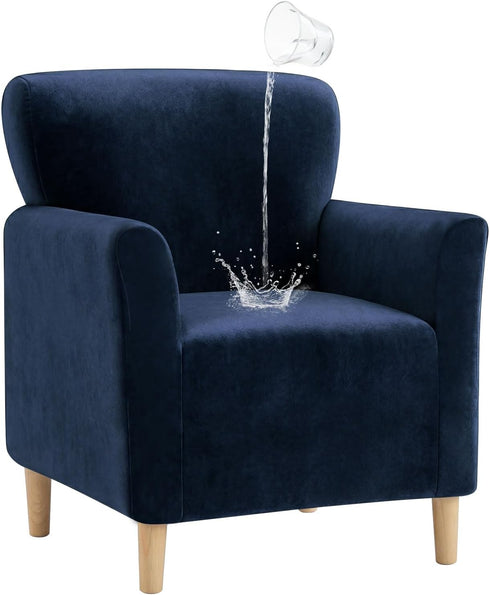 NICEEC Spandex Stretch Accent Chair Covers Armchair Soft Modern Banquet Arm Chair