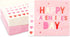 Sparkle and Bash 100-Pack Valentine’s Day Napkins - 5 x 5-Inch Folded Pink Paper - 3-Ply Soft Absorbent