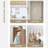 Self Adhesive Hooks, 8 Pcs Acrylic Wall Hooks for Bathroom Kitchen Office, Waterproof Utility Hook