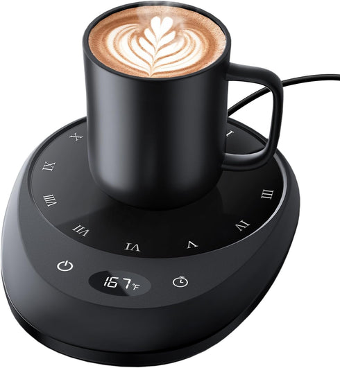 MEION Coffee Mug Warmer for Desk, Coffee Cup Warmer, 4 Temp Settings