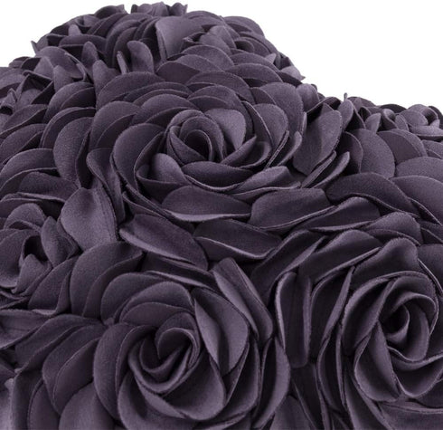 14x16 Inches JWH Heart Flower Throw Pillow Covers Decorative Floral Shaped Accent Cushion Soft Pillowcase for Sofa