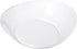 Carlisle FoodService Products Stadia Reusable Plastic Pasta Plate, Melamine, 9.5 Inches, White