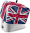 Toaster Dust Cover with Pockets, National Flag Day Classic British Loyalty Symbol, Soft Washable 2 Slice Toaster Cover