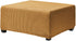 OBCREAT Ottoman Covers, Stretch Jacquard Ottoman Slipcover Soft Thick Folding Storage Cover Rectangle