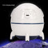 Space Capsule Humidifier, 220ml USB Ultrasonic Cool Mist with 7 Colors Light for Home Office Car (White)