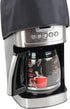 Hermitshell Dust Proof Cover - Soft Velvet Lining Fits Cuisinart DCC-3200AMZ / DCC-3400 14 Cup Programmable Coffeemaker