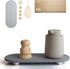 Instant Dry Sink Caddy Organizer - Water Absorbing Stone Tray for Kitchen Bathroom Countertop, Fast Drying
