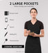 4 Pack 2 Syntus Adjustable Bib Apron with Pockets Cooking Kitchen Aprons for Women Men Chef
