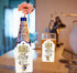 WODEGIFT 20 PCS Vintage Skeleton Key Bottle Openers - Wedding Favors with Tag Cards and Key Chains (Gold)