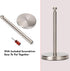 Countertop, Kalitro Paper Towel Holder Standing Paper Towel Roll Holder for Kitchen Bathroom, with Weighted Base