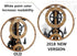 Academy 2018 NEW Da Vinci Clock, 10"