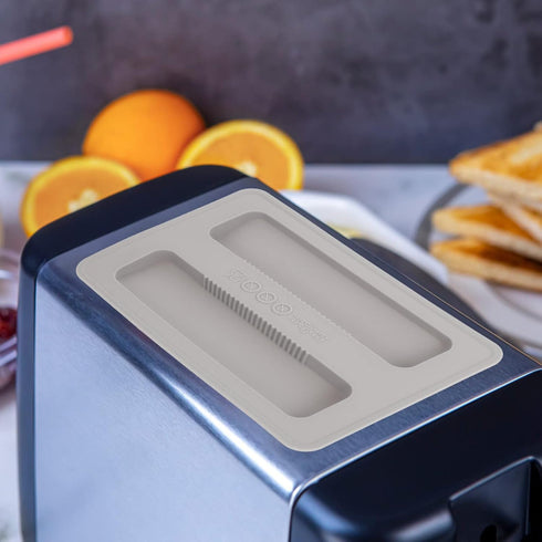 Healeved 2pcs 2 Slice Toaster Cover, Appliance Cover, Machine Washable Toaster and Fingerprint Protection