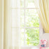 84 inch 2 Treatmentex Pom-pom Sheer Curtains for Living Room, Long Yellow Curtain Drapes for Kids Room Panels Rod