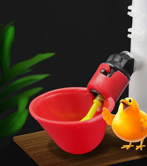 DoubleWood 36Pack (36) Fully Automatic Poultry Drinking Machine Chicken Drinking Cup, Chicken Drinking Watering