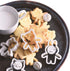 Cute Animal Cookie Cutters, 8-Piece Set Bear, Cat, Bunny, Piglet Cookie Cutter and Face Stamps