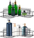 HopeFire 4 Pack Shower Caddy Adhesive for Replacement, Strong Transparent Adhesive for Shower Caddy Sticky Pads, No