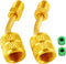 Wadoy R410a Adapter for Mini Split HVAC System, 5/16" Female Quick Couplers x 1/4" Male Flare