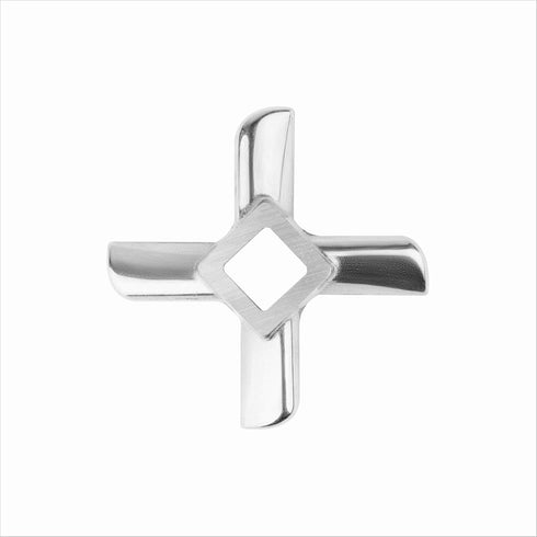 Replacement Meat Grinder Blade - Size #8, Universal Stainless Steel Blades for Meat Grinders - Grinding Accessories