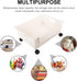 Cabilock Storage Box with Pulleys - Utility Rolling Cart Book Storage Bin with Wheels for Kids, Toy Organizer Rack